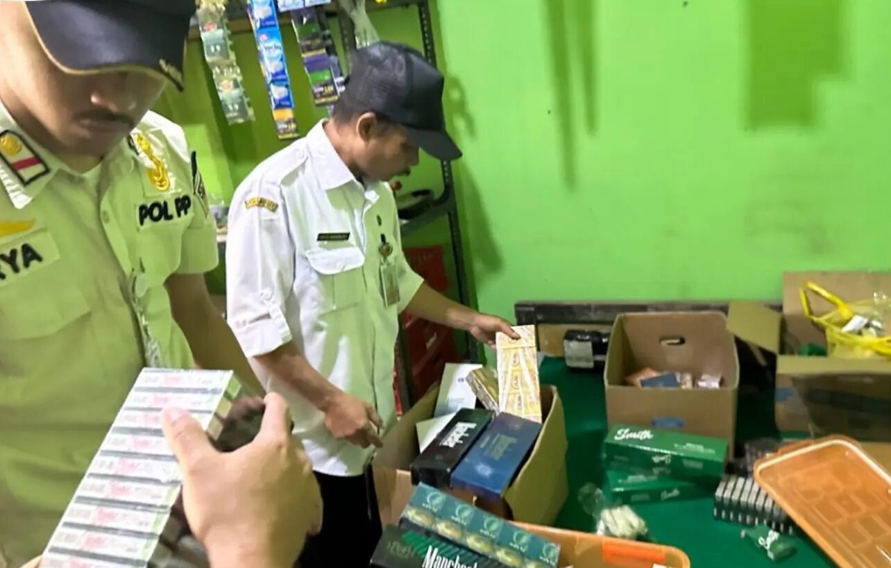 Mengantisipasi Peredaran Barang Ilegal, Satpol PP Kabupaten Wonosobo Gelar Operasi Gabungan