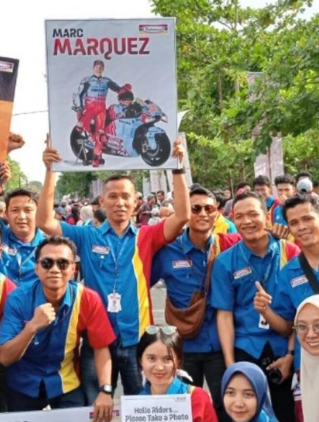 Puluhan Pegawai Indomaret di Lombok Bolos Kerja demi Parade Pembalap MotoGP