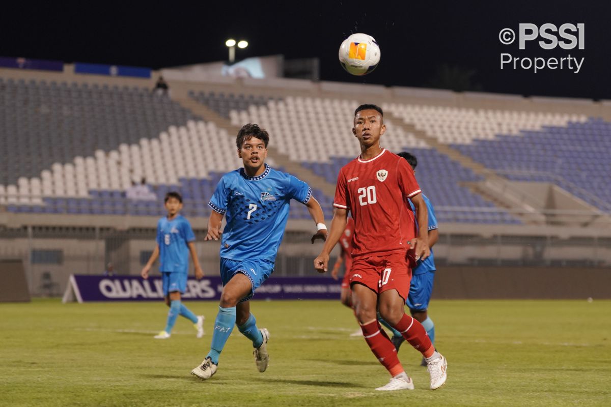 Indonesia U-17 Menang Telak 10-0 Atas Kepulauan Mariana Utara U-17 di Kualifikasi Piala Asia U-17