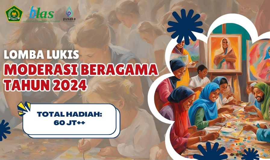 Kementerian Agama Gelar Lomba Lukis Moderasi Beragama Tingkat Nasional, Hadiah Total Rp60 Juta