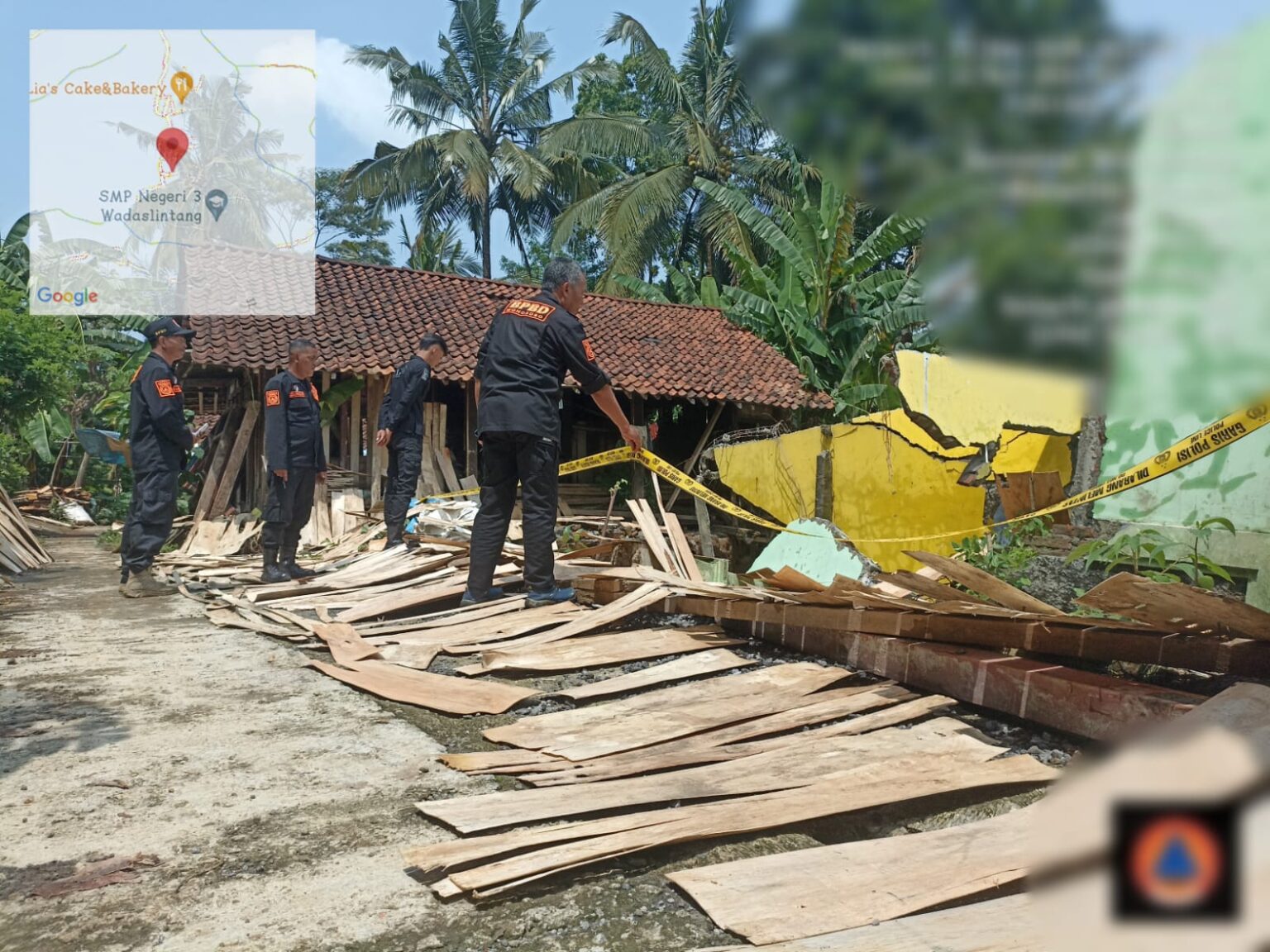 BPBD Wonosobo Lakukan Asesmen Tanah Bergerak di Desa Gumelar, Wadaslintang