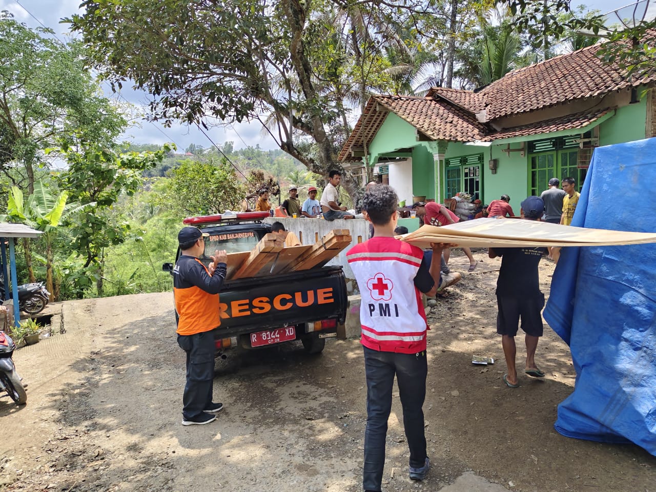 Banjir dan angin kencang Banjarnegara