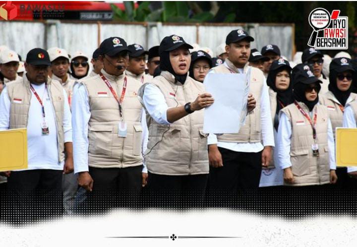 Bawaslu Wonosobo Gelar Apel Patroli Pengawasan dalam Rangka Hari Pahlawan dan Pemilu Serentak 2024