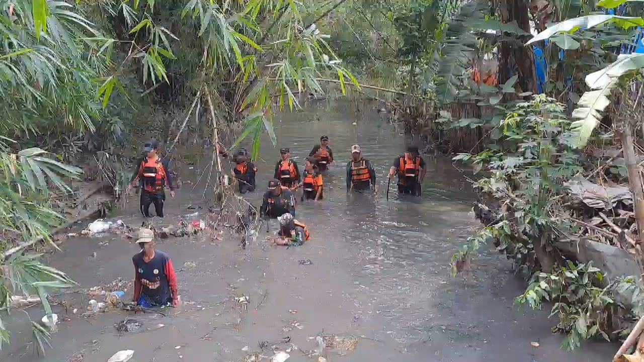 Tim SAR Gabungan Lanjutkan Pencarian Anak Hanyut di Sungai Poting, Brebes