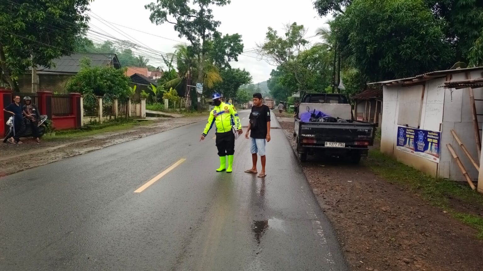 Kecelakaan Maut di Jalan Raya Wangon-Jeruk Legi, Banyumas, Satu Orang Meninggal Dunia