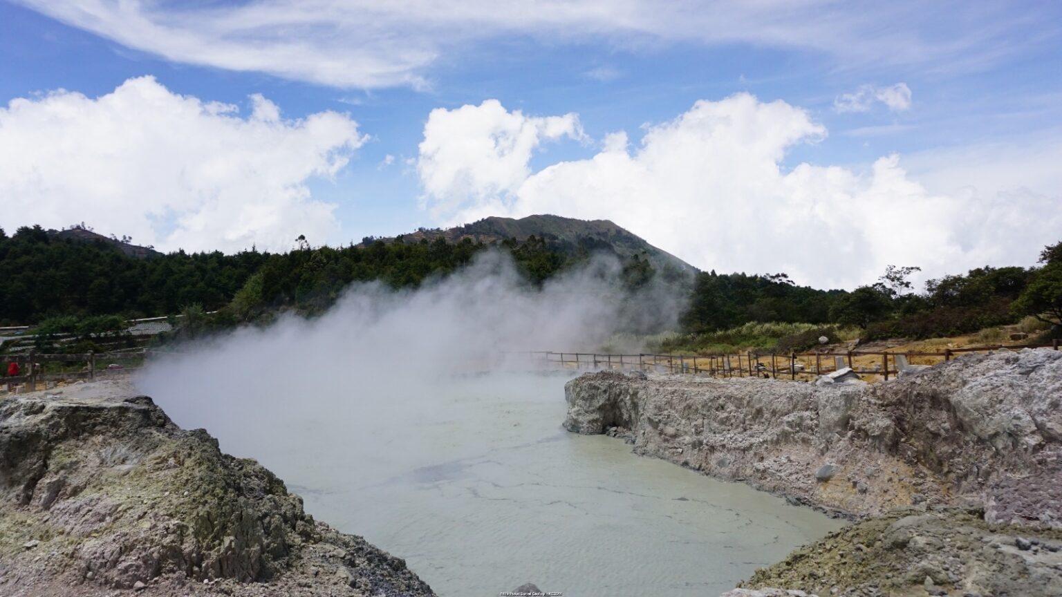 Gunung Dieng di Jawa Tengah Berstatus Level II (Waspada)