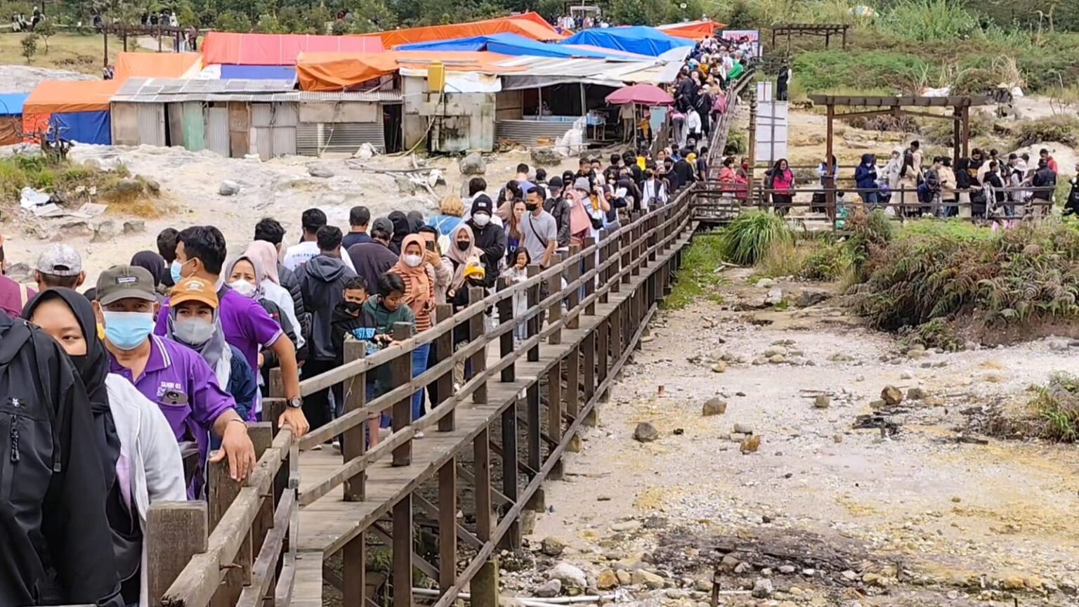 Dieng Dikunjungi 32 Ribu Wisatawan dalam Libur Panjang Pekan Ini