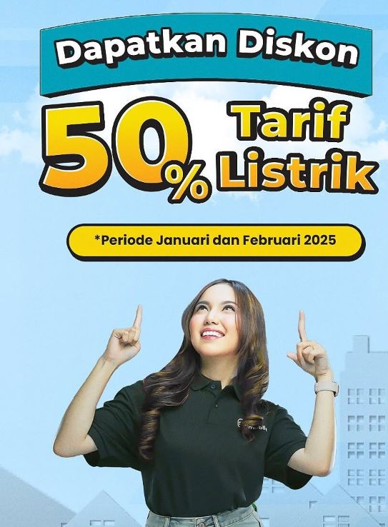 Diskon Tarif Listrik 50% dan Tambah Daya di Awal 2025: Berikut Rinciannya