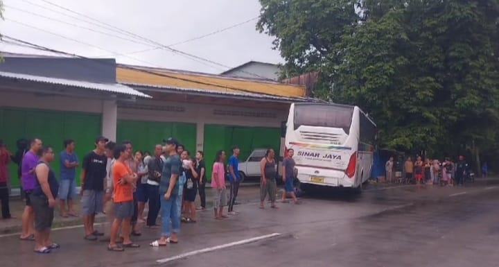 Polisi Selidiki Kecelakaan Beruntun di Jalan Gerilya Purwokerto Selatan