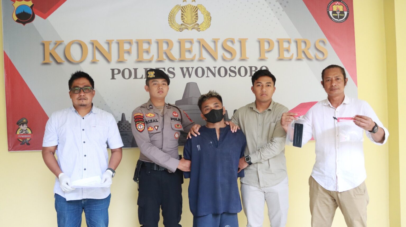 Satresnarkoba Polres Wonosobo Tangkap AP, Diduga Terlibat Penyalahgunaan Narkotika Jenis Sabu