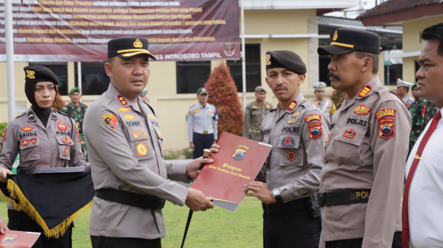 Polres Wonosobo Gelar Apel Operasi Keselamatan Candi 2025 untuk Menyambut Idulfitri