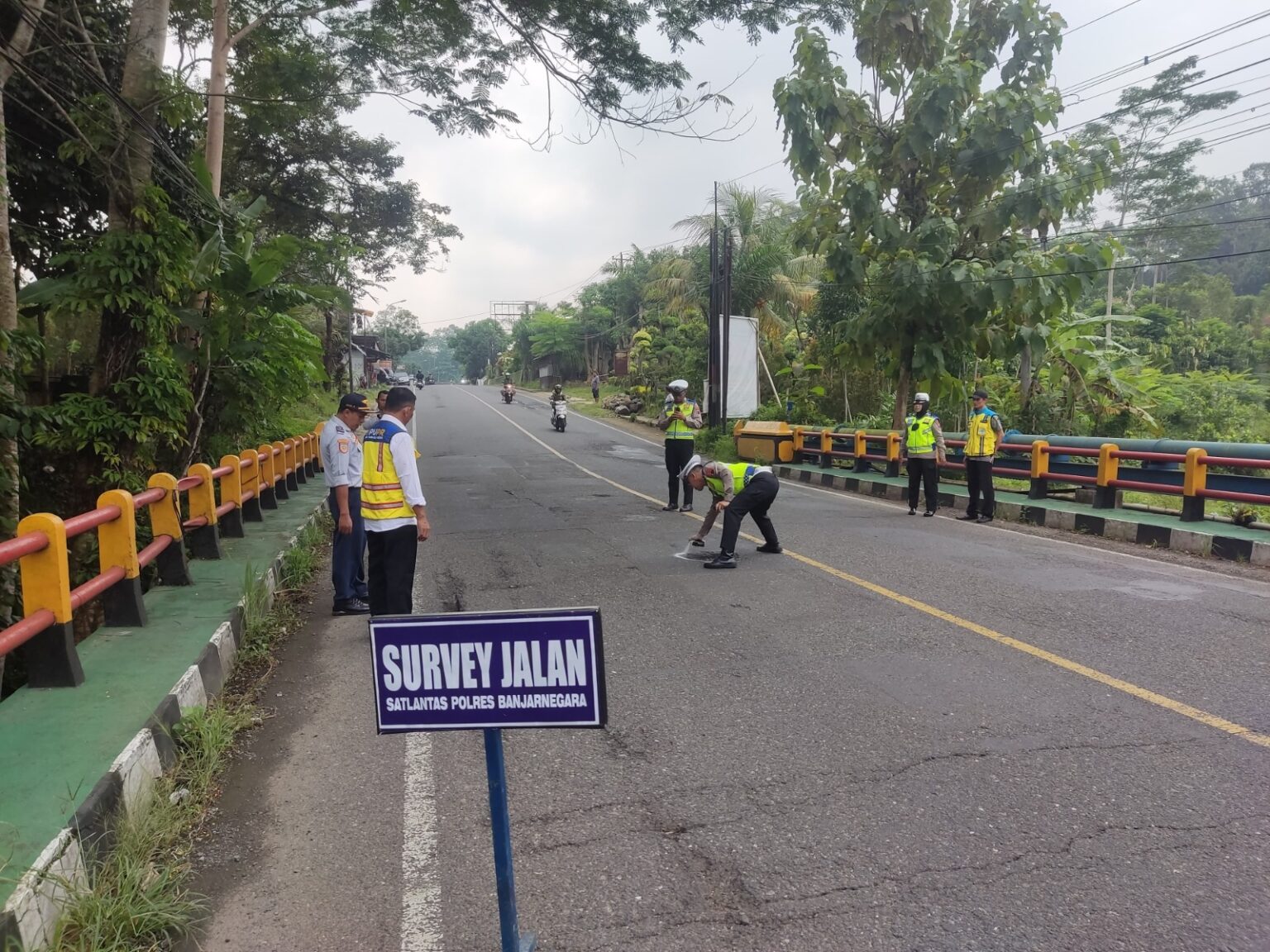 Jelang Mudik Lebaran 2025, Satlantas Polres Banjarnegara Survei Jalur Utama dan Alternatif