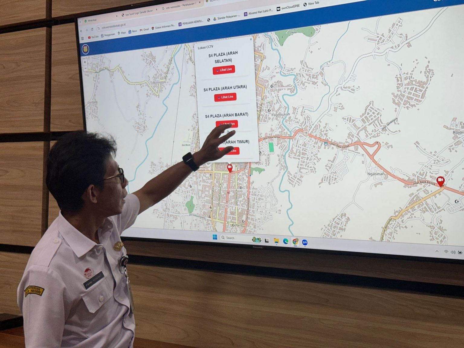 Pemkab Wonosobo Luncurkan Portal CCTV Publik untuk Pantau Lalu Lintas Secara Real-Time