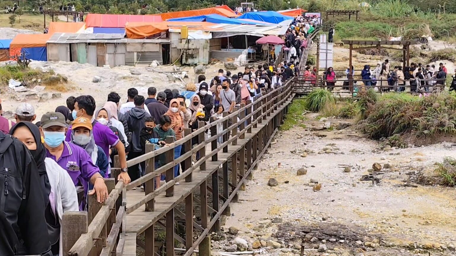 Libur Waisak 2025, Dieng Banjarnegara Diserbu 26.642 Wisatawan