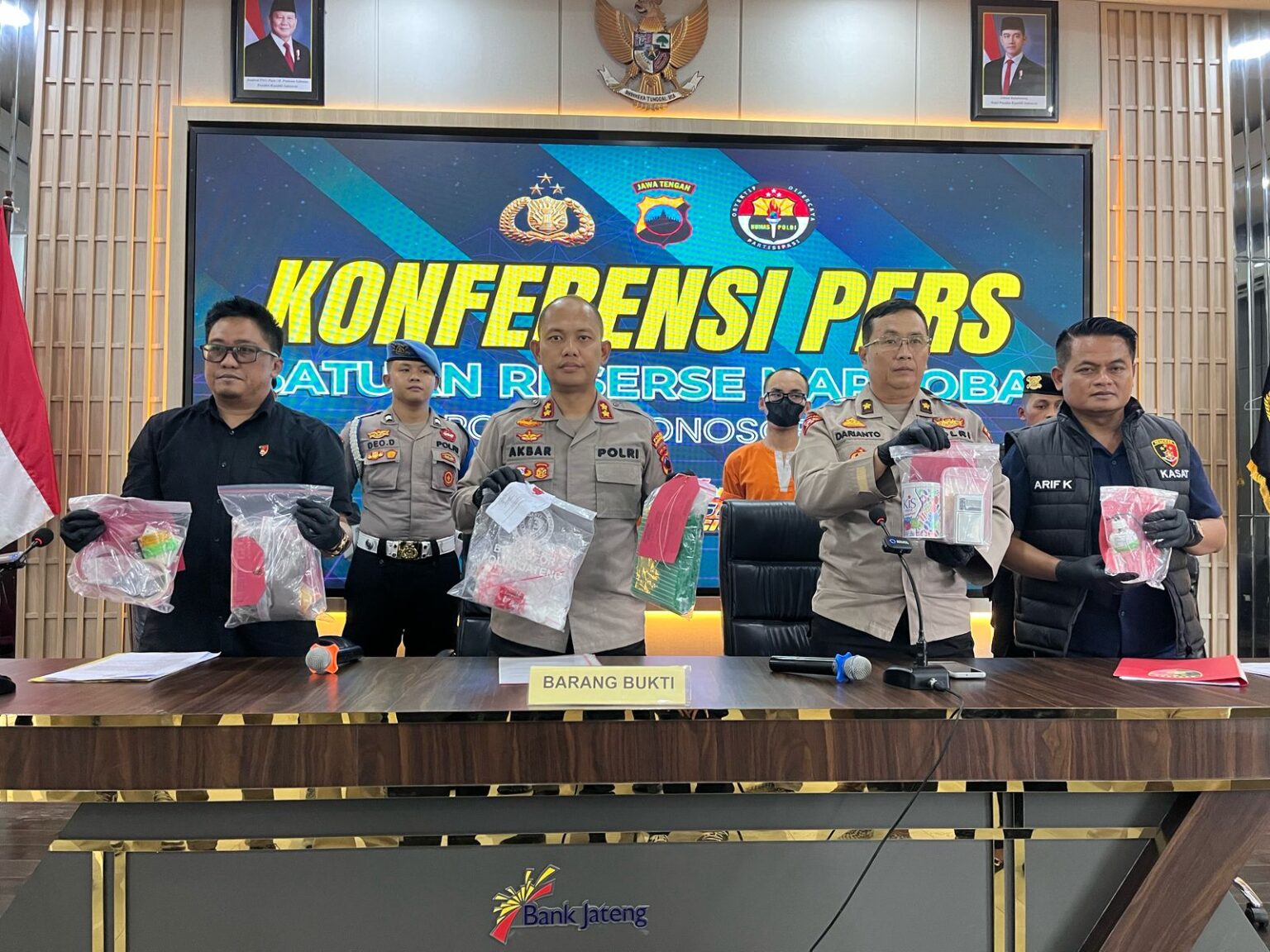 Bongkar Jaringan Narkoba di Wonosobo, Polisi Sita 140 Gram Sabu dan Tangkap 3 Tersangka