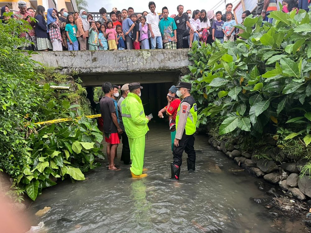 Lansia Purbalingga Ditemukan Meninggal Mengapung di Sungai Putat, Diduga Alami Demensia
