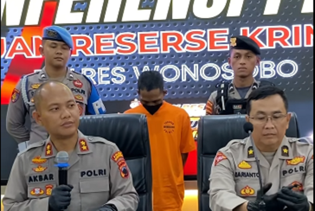 Tega Aniaya Ayah hingga Tewas, Pria Asal Wonosobo Diringkus Polisi