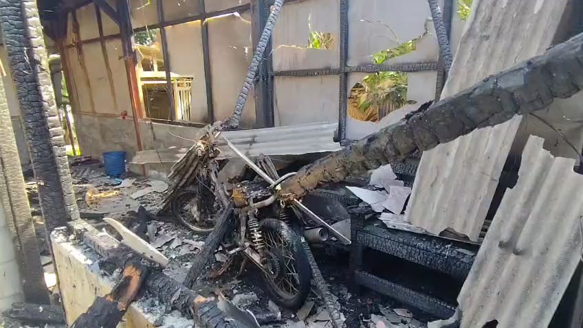 Kebakaran di Kesugihan Cilacap, Rumah Ludes dan Pemilik Meninggal karena Syok