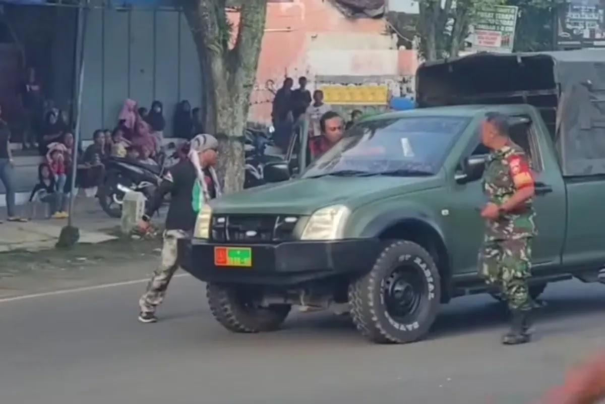 Klarifikasi TNI Soal Video Viral Ketegangan Yonif 412 dengan Anggota Ormas di Magelang