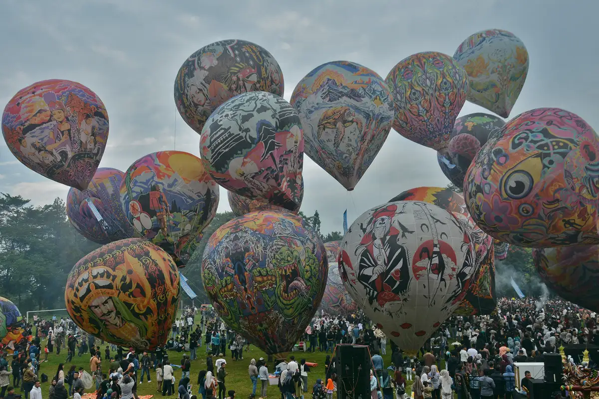 Wonosobo Bermandikan Warna! Java Balloon Attraction 2025 Sukses Meriahkan Hari Jadi ke-200