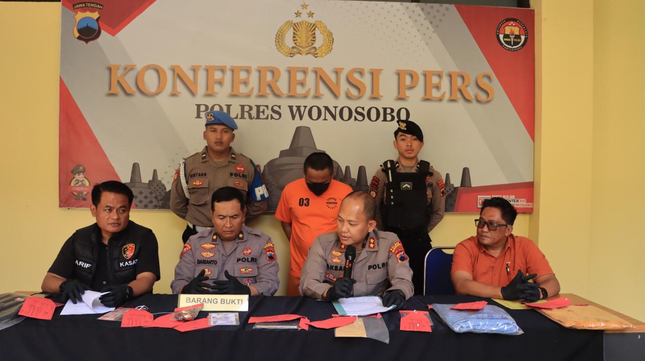 Polres Wonosobo Bongkar Aksi Pemerasan Berkedok Wartawan, Oknum Berinisial JK Dibekuk!