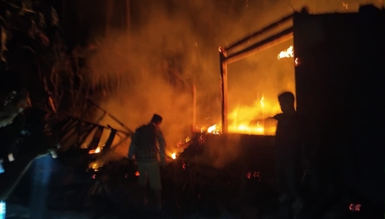 Rumah Petani di Cilacap Ludes Terbakar