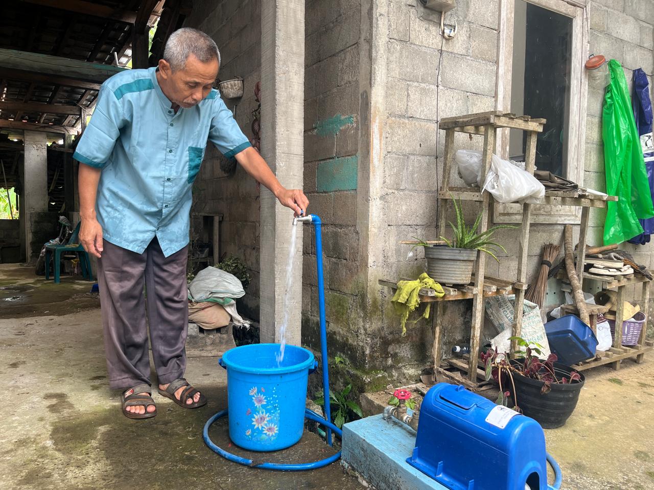 Air Melimpah, Warga Talunombo Akhirnya Tersenyum Berkat Bantuan SPAM Pemprov Jateng